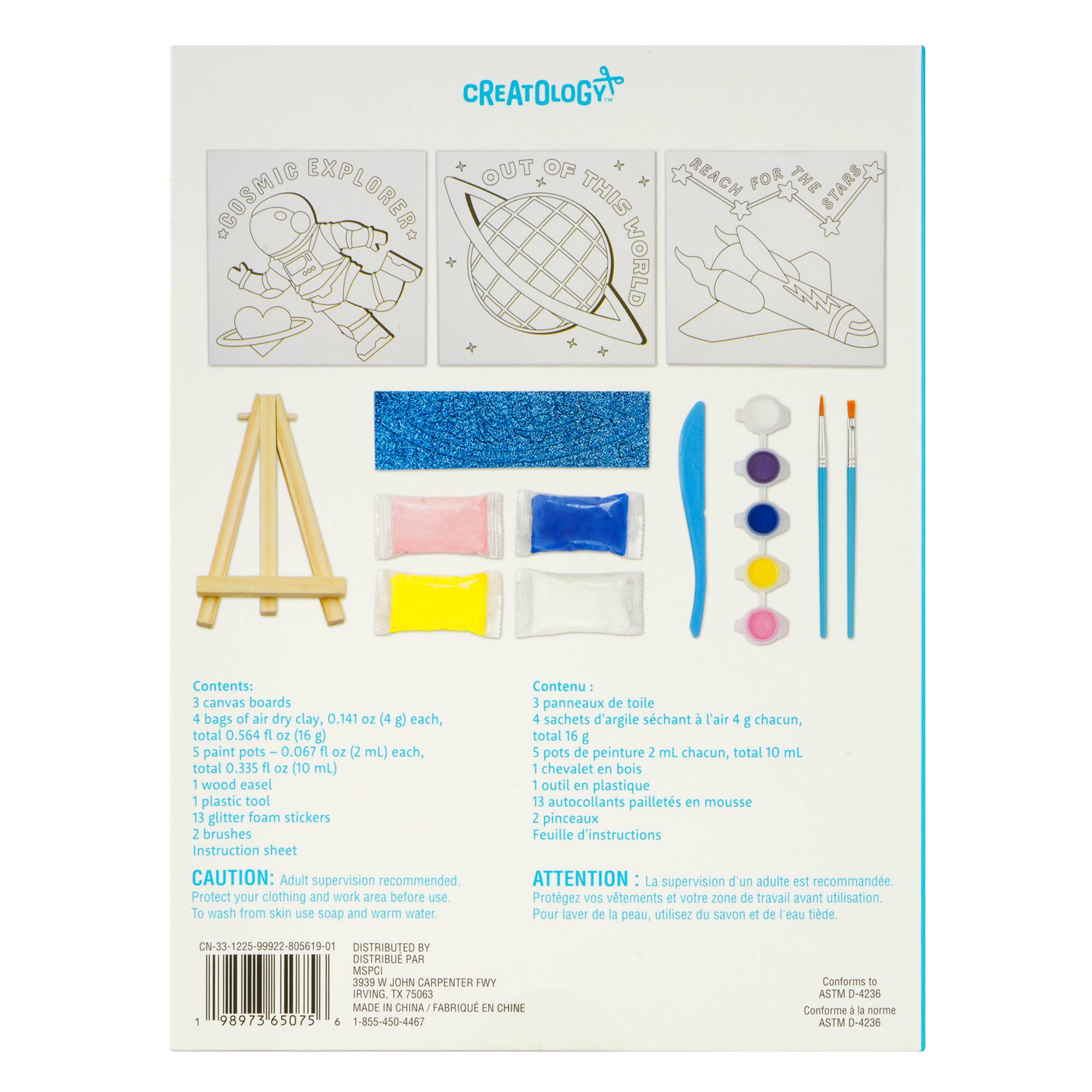 Summer Space Clay by Number Craft Kit by Creatology™